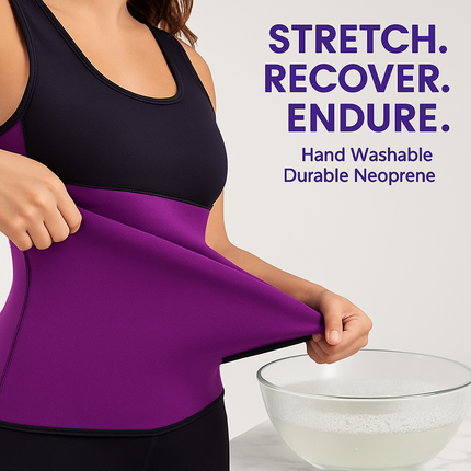 Body Shaper Sauna Vest for Workouts - Comfort Fit