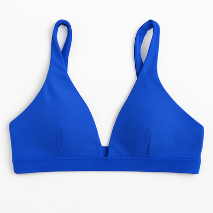 Women Deep V-Neck Sports Bra for Gym - Low-Impact Comfort