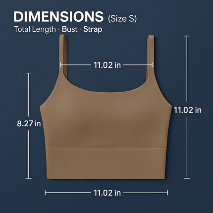 Women Sport Bras with Removable Pads, Low-Impact Square Neck