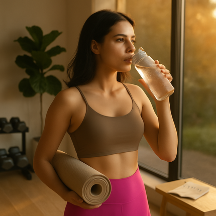 Women Sport Bras with Removable Pads, Low-Impact Square Neck
