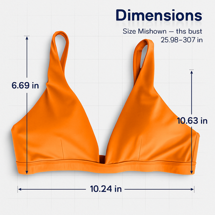 Women Deep V-Neck Sports Bra for Gym - Low-Impact Comfort