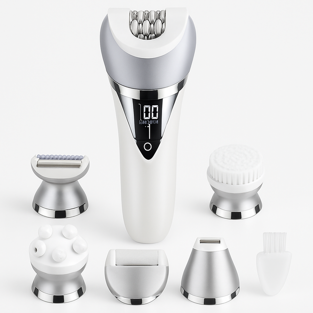 7-in-1 Women's Electric Razor for Hair Removal