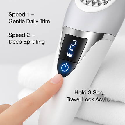 7-in-1 Women's Electric Razor for Hair Removal