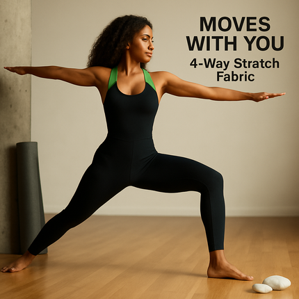 Women\'s Sports YOGA Workout Gym Fitness Jumpsuit
