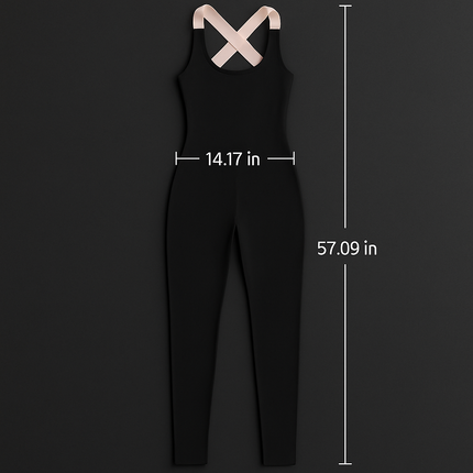 Women\'s Sports YOGA Workout Gym Fitness Jumpsuit