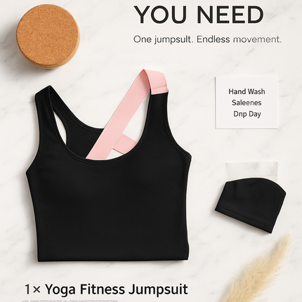 Women\'s Sports YOGA Workout Gym Fitness Jumpsuit