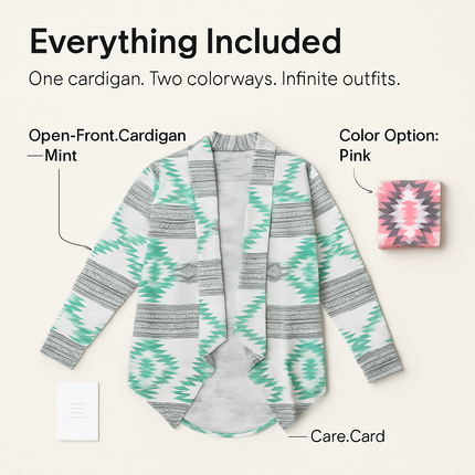 Women Open Front Cardigan Long Sleeve Shawl Neck Breathable Cardigan Well Collection w/ T-Shirt Tank Jeans Leggings