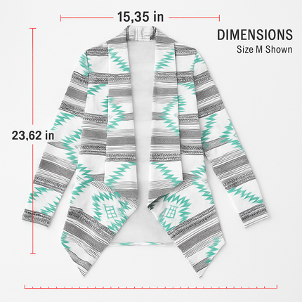 Women Open Front Cardigan Long Sleeve Shawl Neck Breathable Cardigan Well Collection w/ T-Shirt Tank Jeans Leggings