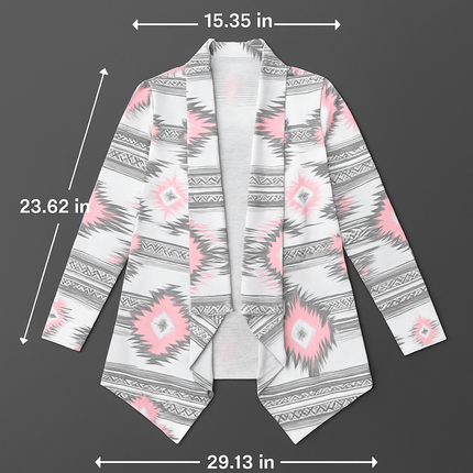 Women Open Front Cardigan Long Sleeve Shawl Neck Breathable Cardigan Well Collection w/ T-Shirt Tank Jeans Leggings