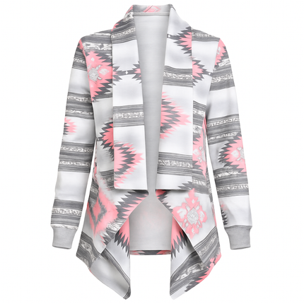 Women Open Front Cardigan Long Sleeve Shawl Neck Breathable Cardigan Well Collection w/ T-Shirt Tank Jeans Leggings