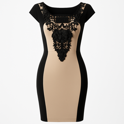 Evening Dress - Elegant Cocktail Nightwear for Evening