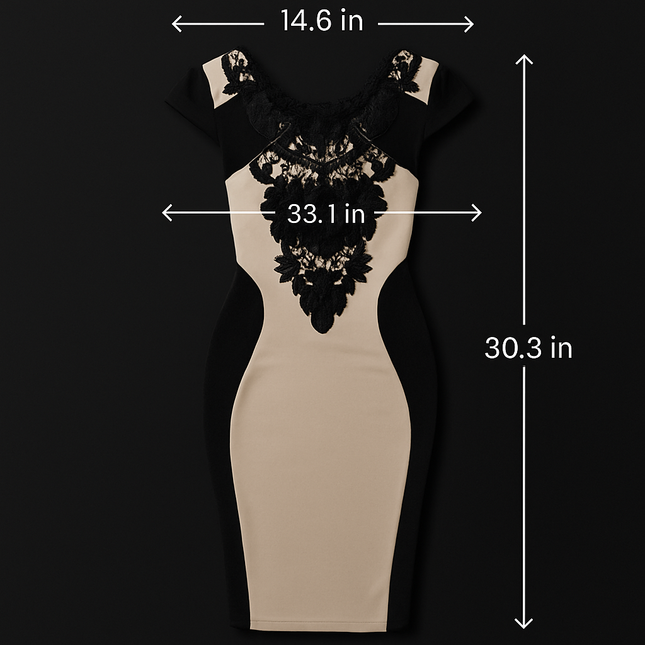 Evening Dress - Elegant Cocktail Nightwear for Evening