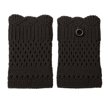 Women Winter Crochet Knit Leg Warmers