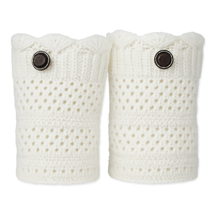 Women Winter Crochet Knit Leg Warmers