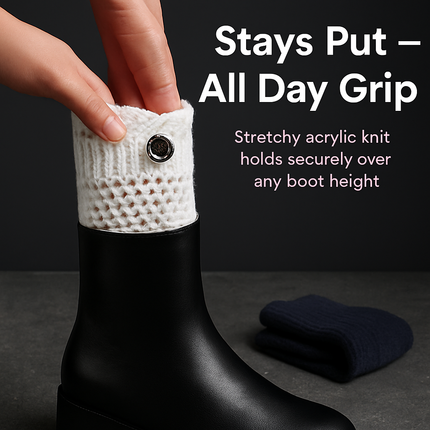 Women Winter Crochet Knit Leg Warmers