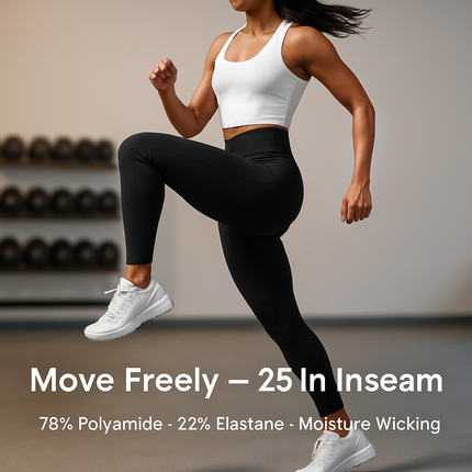Women's High Waist Leggings with Tummy Control