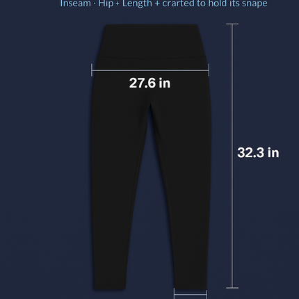 Women's High Waist Leggings with Tummy Control