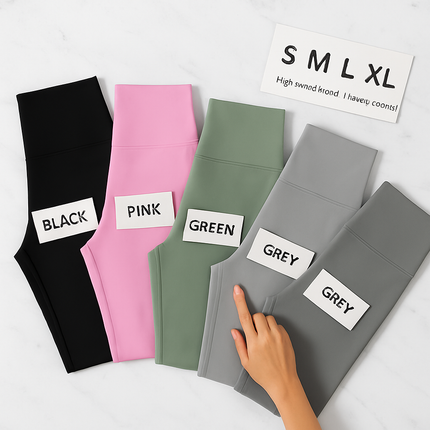 Women's High Waist Leggings with Tummy Control