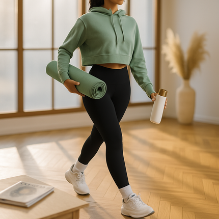 Women's High Waist Leggings with Tummy Control