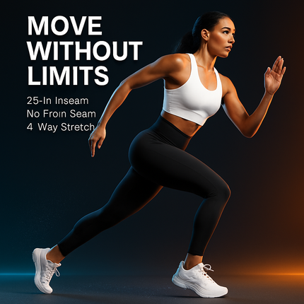 Women's High Waist Leggings with Tummy Control