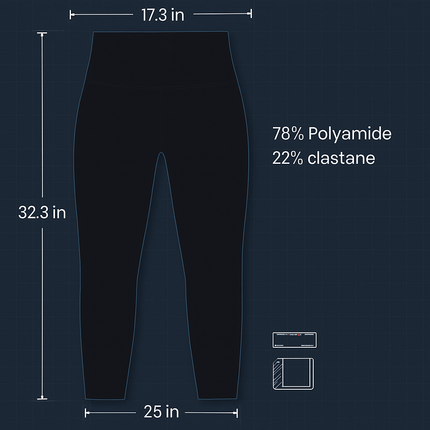 Women's High Waist Leggings with Tummy Control