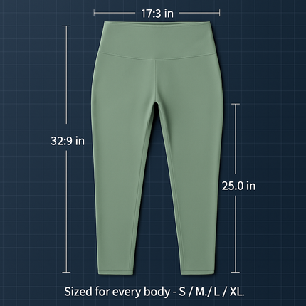 Women's High Waist Leggings with Tummy Control