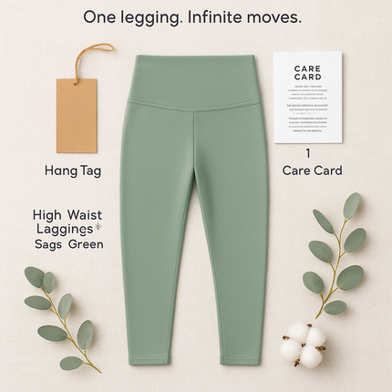 Women's High Waist Leggings with Tummy Control