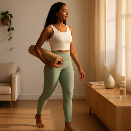 Women's High Waist Leggings with Tummy Control