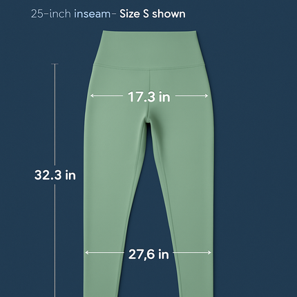 Women's High Waist Leggings with Tummy Control