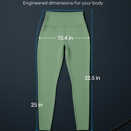 Women's High Waist Leggings with Tummy Control