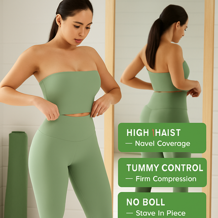 Women's High Waist Leggings with Tummy Control