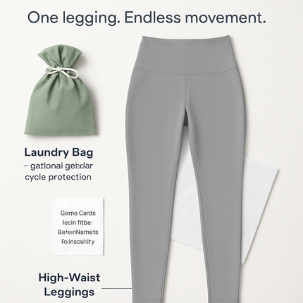 Women's High Waist Leggings with Tummy Control