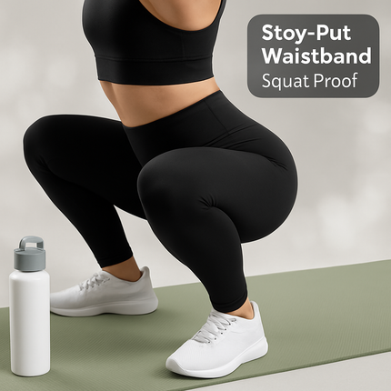 Women's High Waist Leggings with Tummy Control