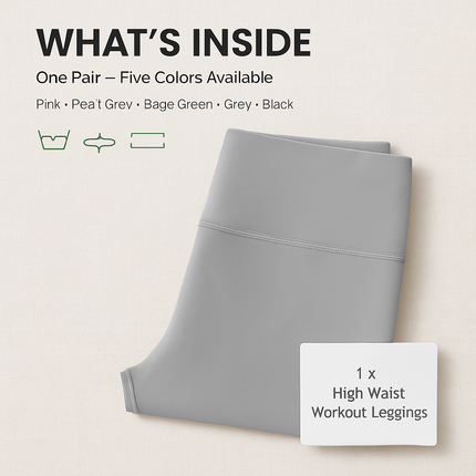 Women's High Waist Leggings with Tummy Control