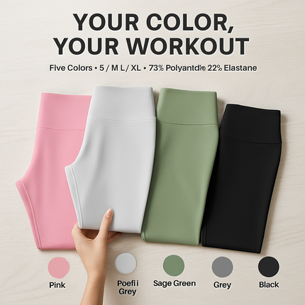 Women's High Waist Leggings with Tummy Control