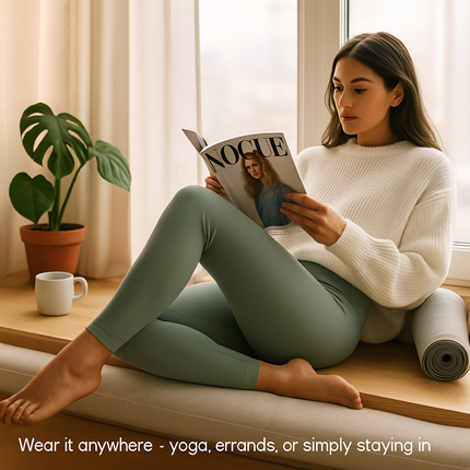 Women's High Waist Leggings with Tummy Control