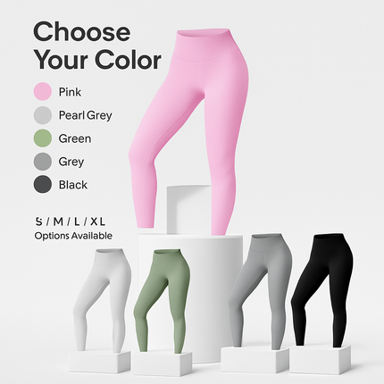 Women's High Waist Leggings with Tummy Control