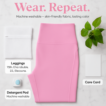 Women's High Waist Leggings with Tummy Control
