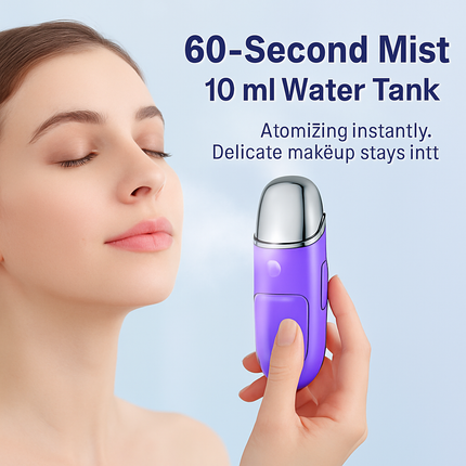 Facial Mister Nano Mist Sprayer - Violet