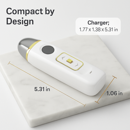 Handheld car massage atomizer for nano mist hydration