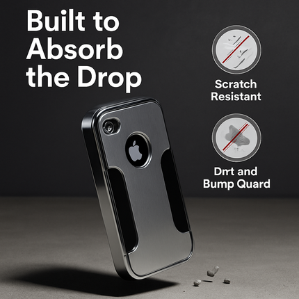 Aluminum Case for iPhone 4/4s - Slim Protective Cover