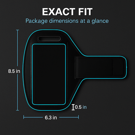 Phone Armband Case Adjustable Sweat-Resistant for Running