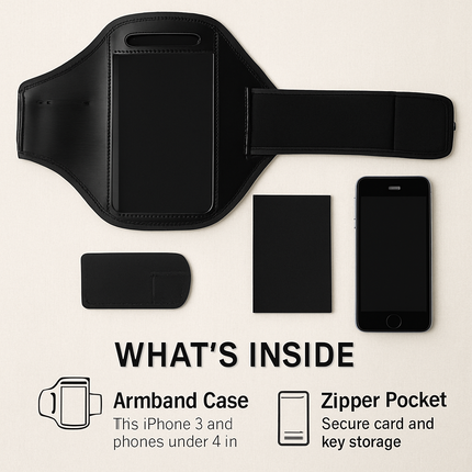 Phone Armband Case Adjustable Sweat-Resistant for Running