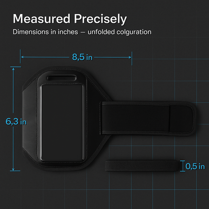 Phone Armband Case Adjustable Sweat-Resistant for Running