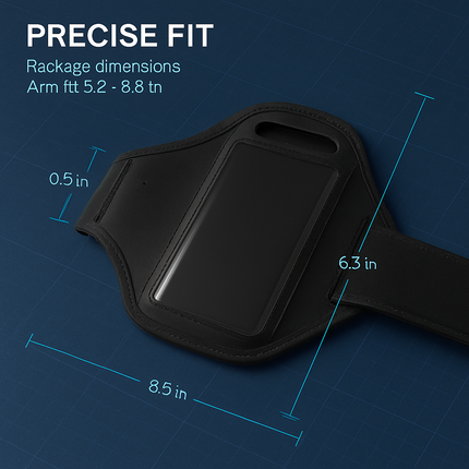 Phone Armband Case Adjustable Sweat-Resistant for Running