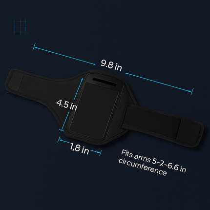 Phone Armband Case Adjustable Sweat-Resistant for Running