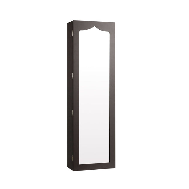 5 LEDs Jewelry Armoire Wall Mounted / Door Hanging Mirror