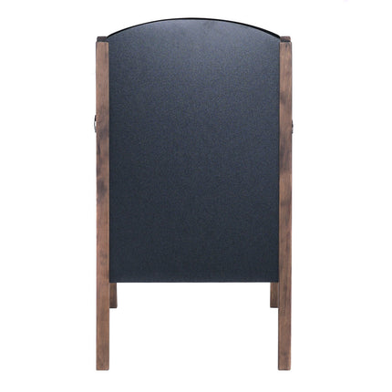 31.5 Inch Wood A-Frame Sidewalk Signage Chalkboard