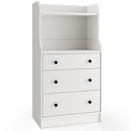 Storage Dresser with Anti-Toppling Device, 44" Tall