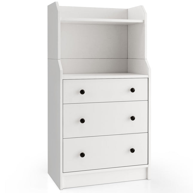 Storage Dresser with Anti-Toppling Device, 44" Tall